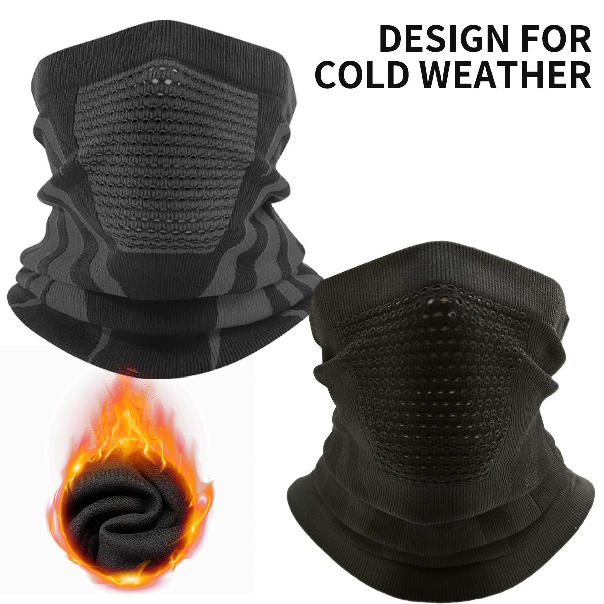Neck Gaiter Fleece - Зимняя грелка для шеи, теплая флисовая