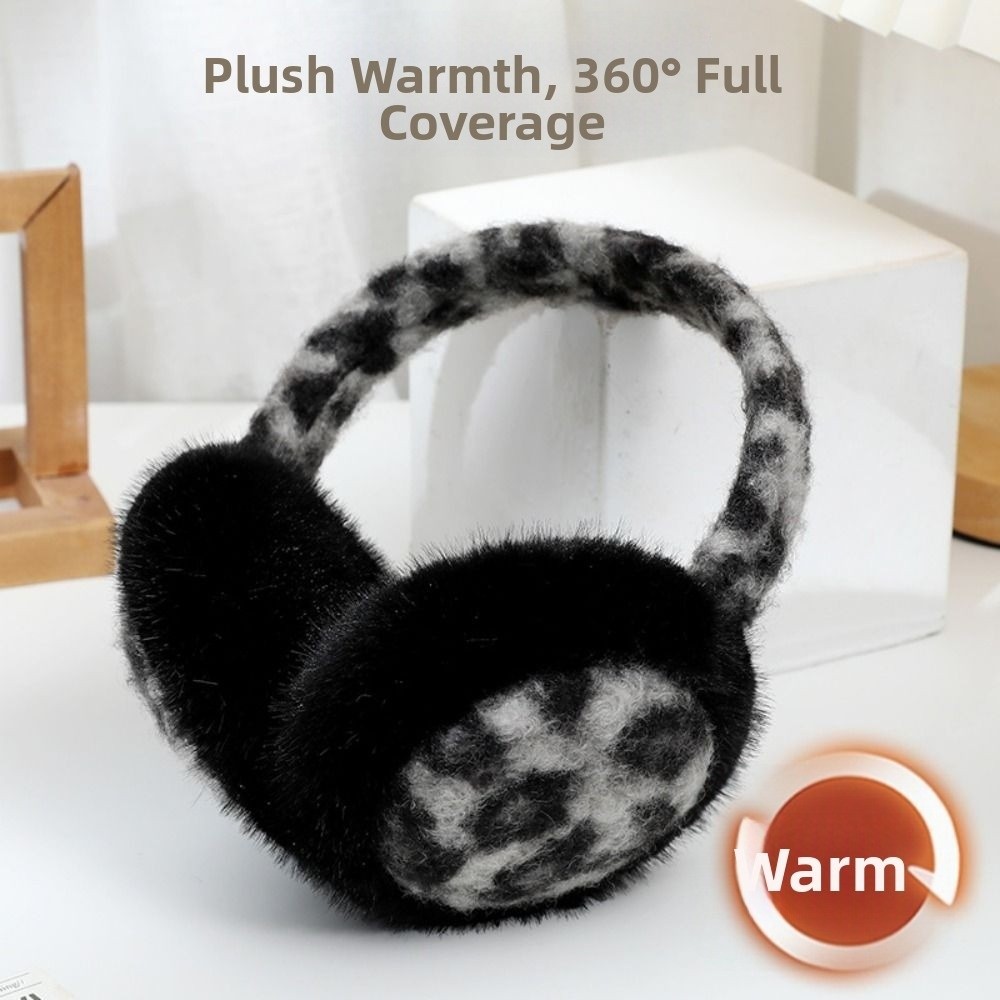 Earmuffs Foldable - Модные складные плюшевые наушники-утеплители: утолщенные, мягкие,