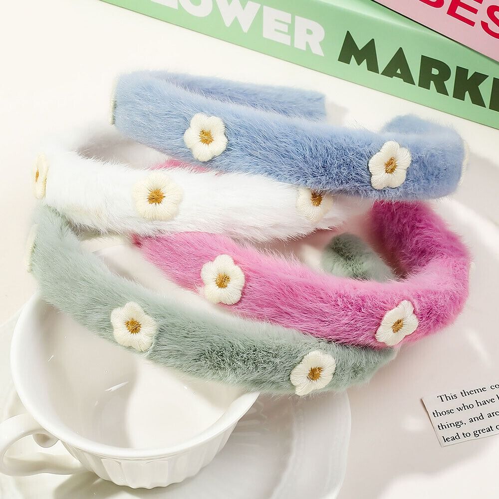 Winter Headband Fleece - Обруч для волос плюшевый из искусственного