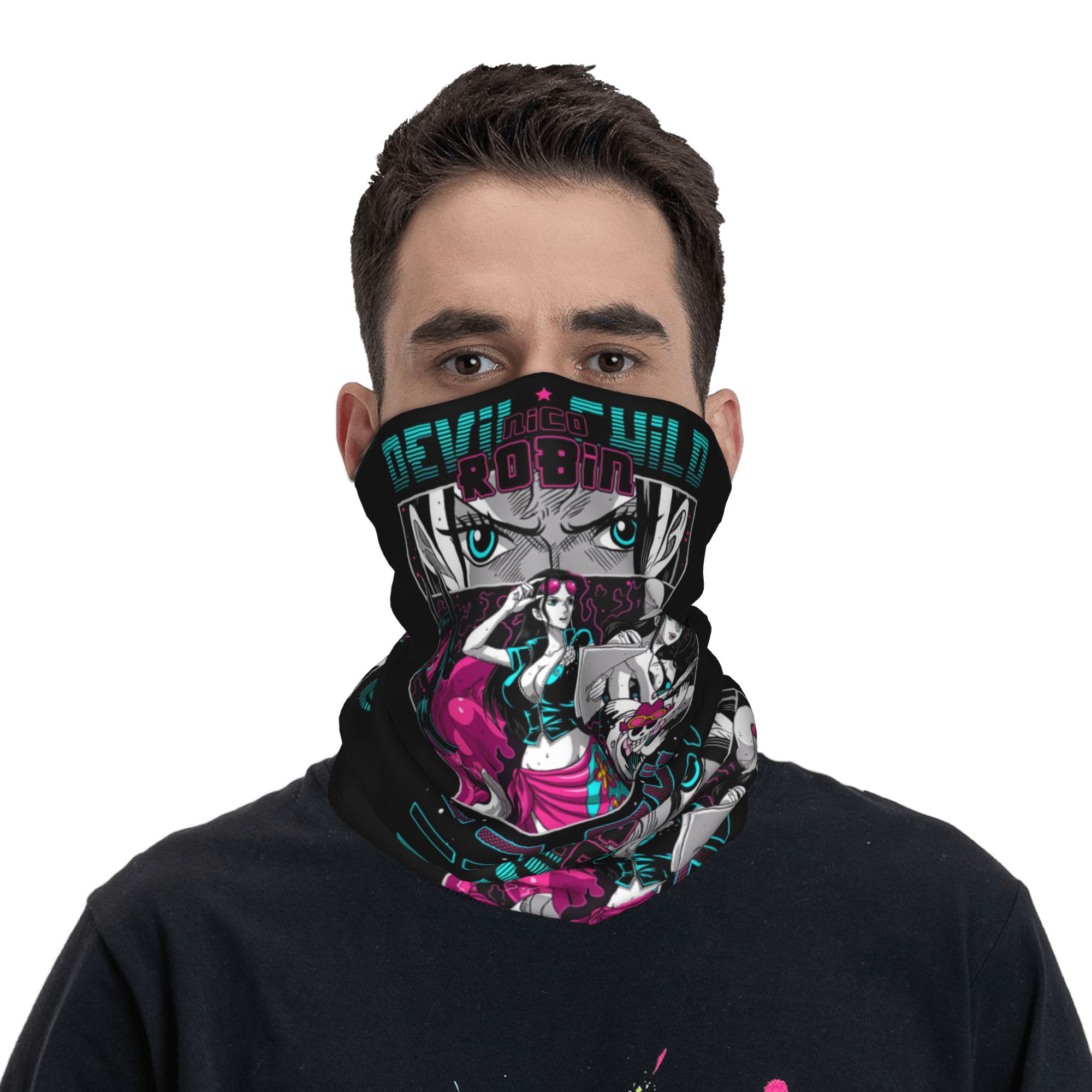 Neck Gaiter Fleece - Бандана-шарф Nico Robin One Piece Devil