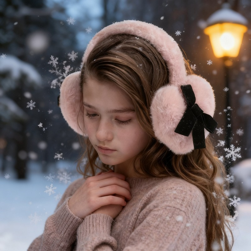 Earmuffs Foldable - 1 шт. женские зимние однотонные наушники,