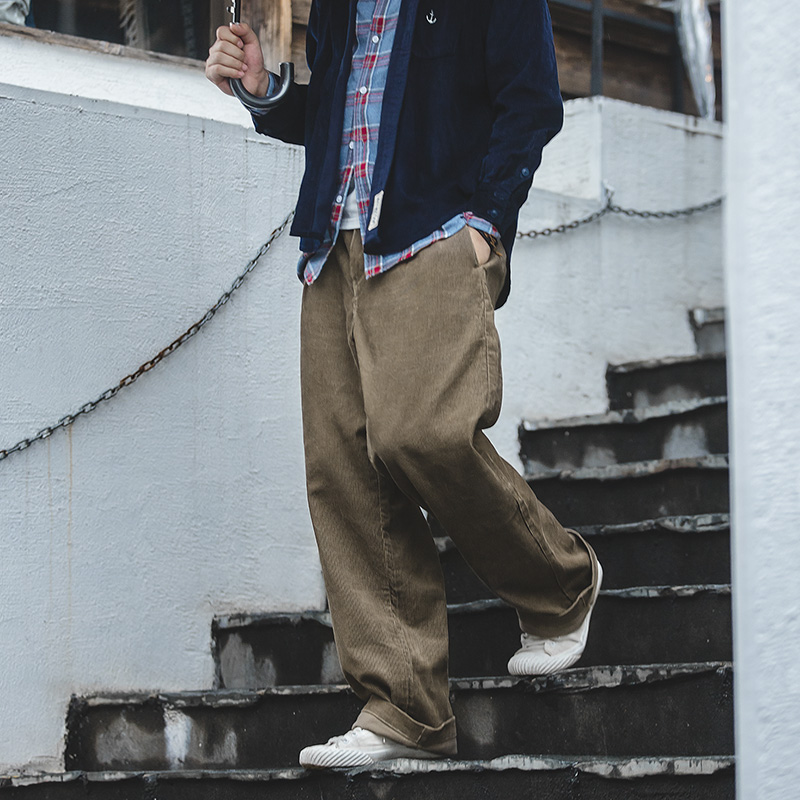 Corduroy Pant Warm - Брюки мужские вельветовые в американском стиле,