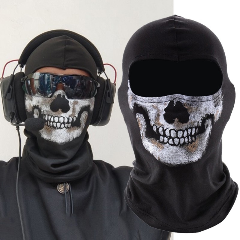 Balaclava Ski Mask - Игра треска Призрак Череп Косплей страшное