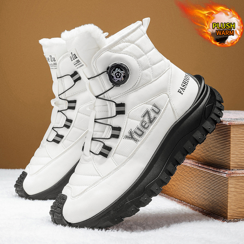 Waterproof Winter Boot - Мужские зимние ботинки большого размера, теплая