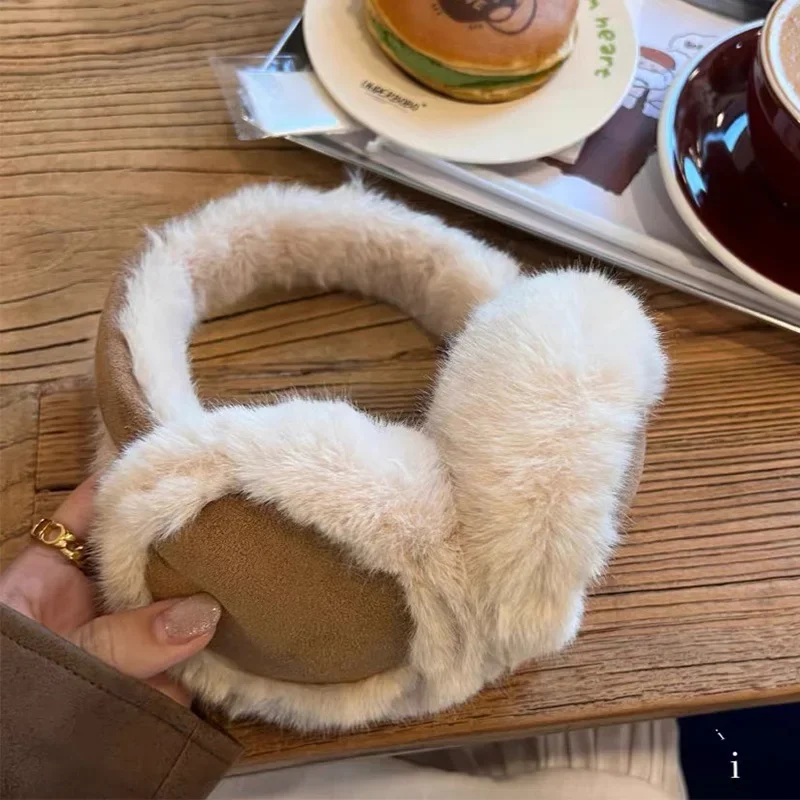 Earmuffs Foldable - Модные плюшевые наушники, складные утолщенные шерстяные