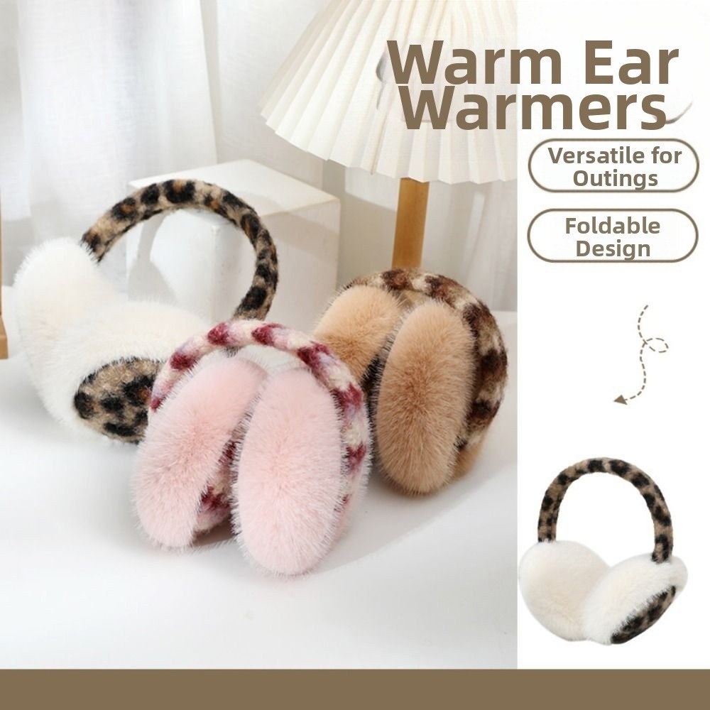 Модные складные плюшевые наушн – обзор и цена Earmuffs Foldable