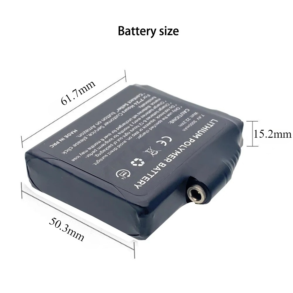 Аккумулятор Glove Battery 7.4V – обзор и цена Heated Vest Battery