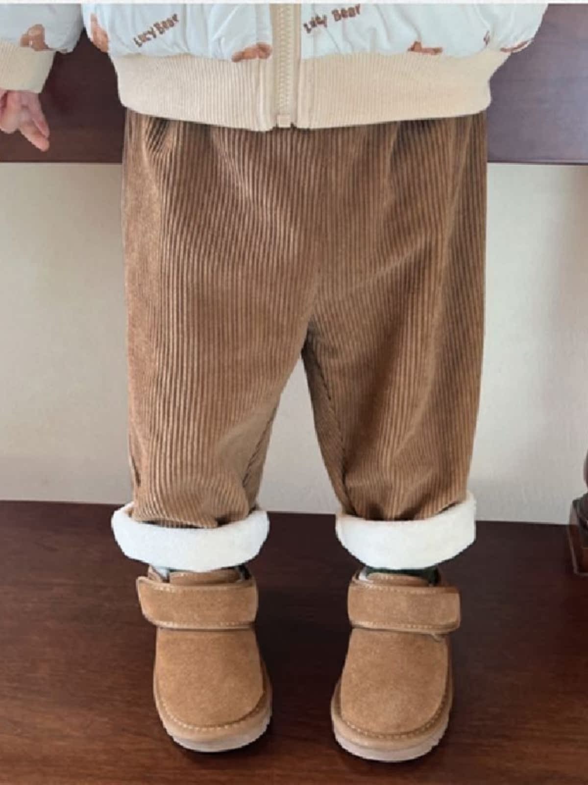 Осенне-зимние флисовые вельвет – обзор и цена Corduroy Pant Warm