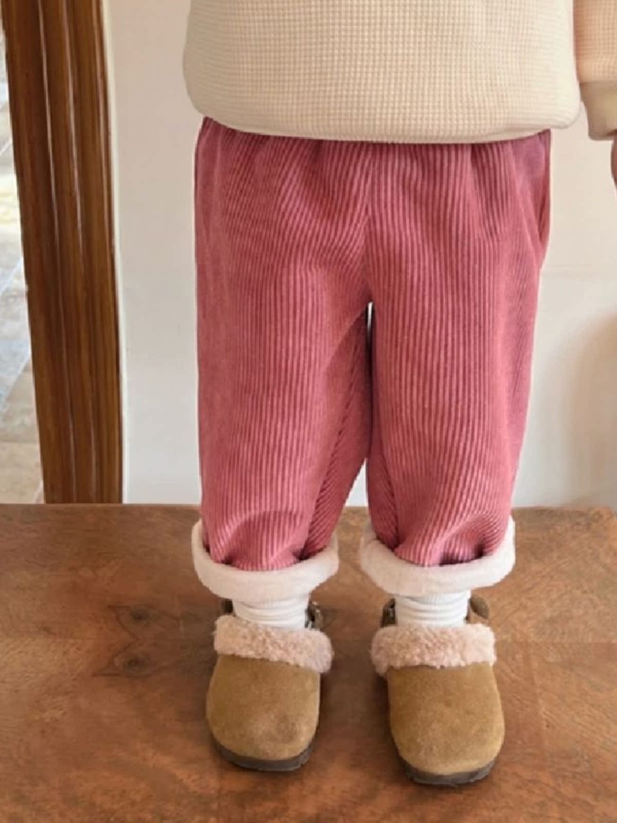 Осенне-зимние флисовые вельвет – обзор и цена Corduroy Pant Warm