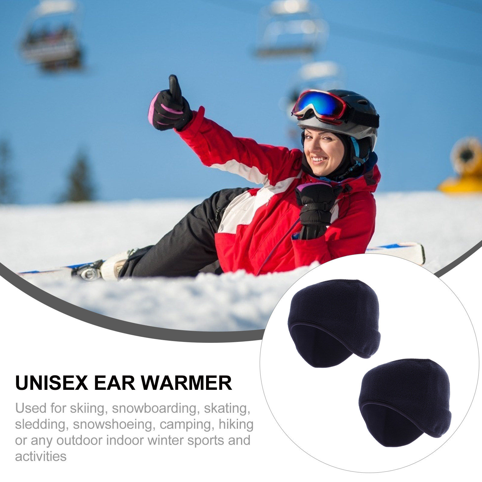 2 шт. ветрозащитные теплые пов – обзор и цена Fleece Ear Warmer Band