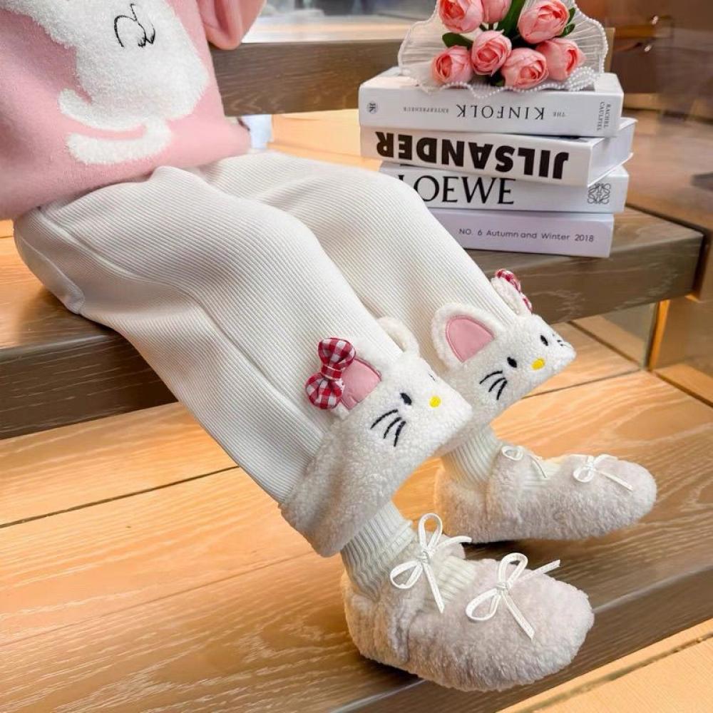 Kawaii Hello Kitty Girls Ins Б – обзор и цена Corduroy Pant Warm
