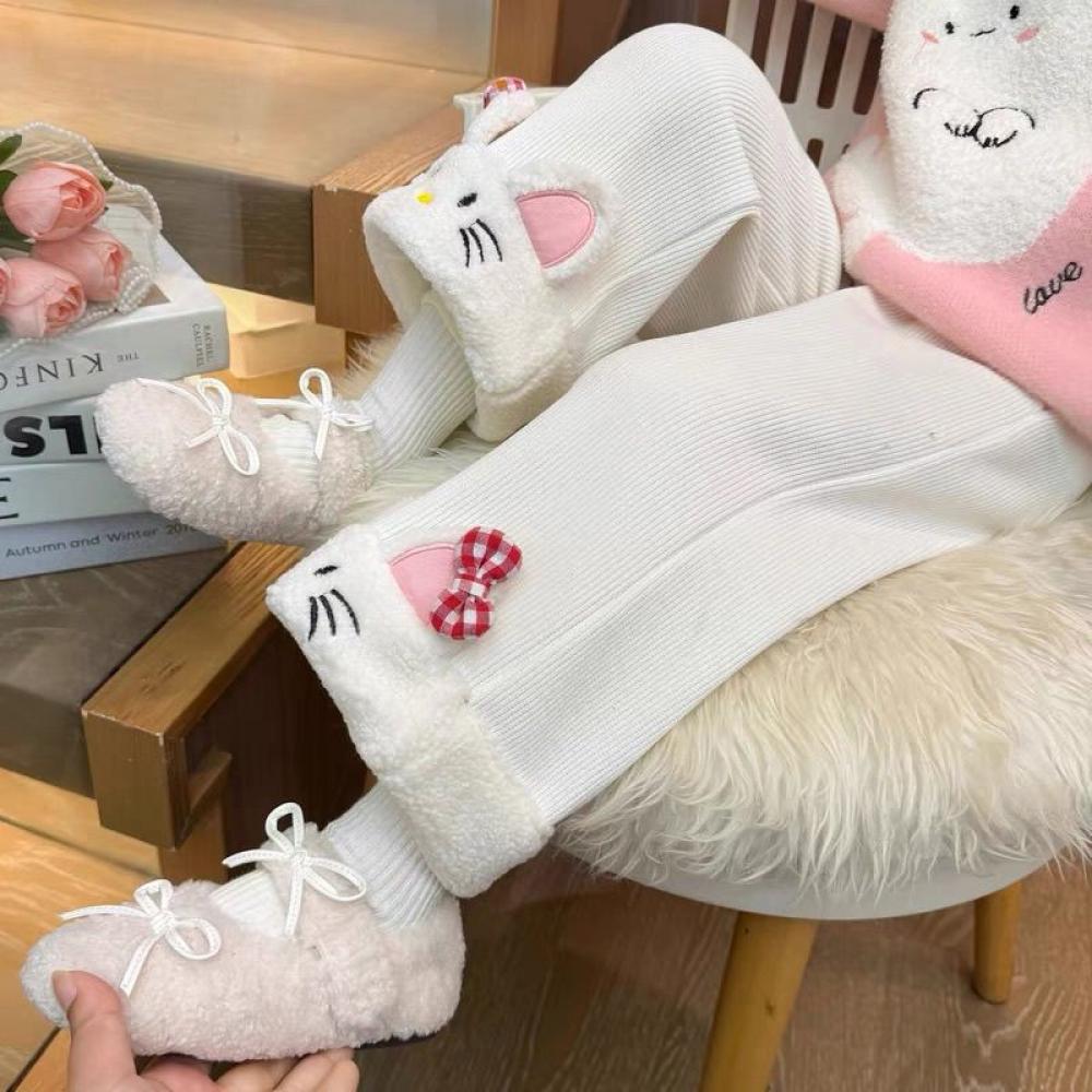 Kawaii Hello Kitty Girls Ins Б – обзор и цена Corduroy Pant Warm
