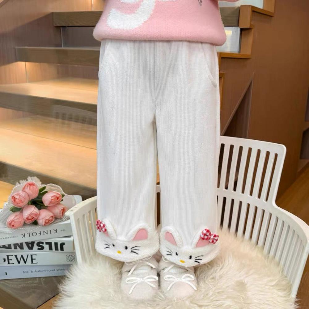 Kawaii Hello Kitty Girls Ins Б – обзор и цена Corduroy Pant Warm