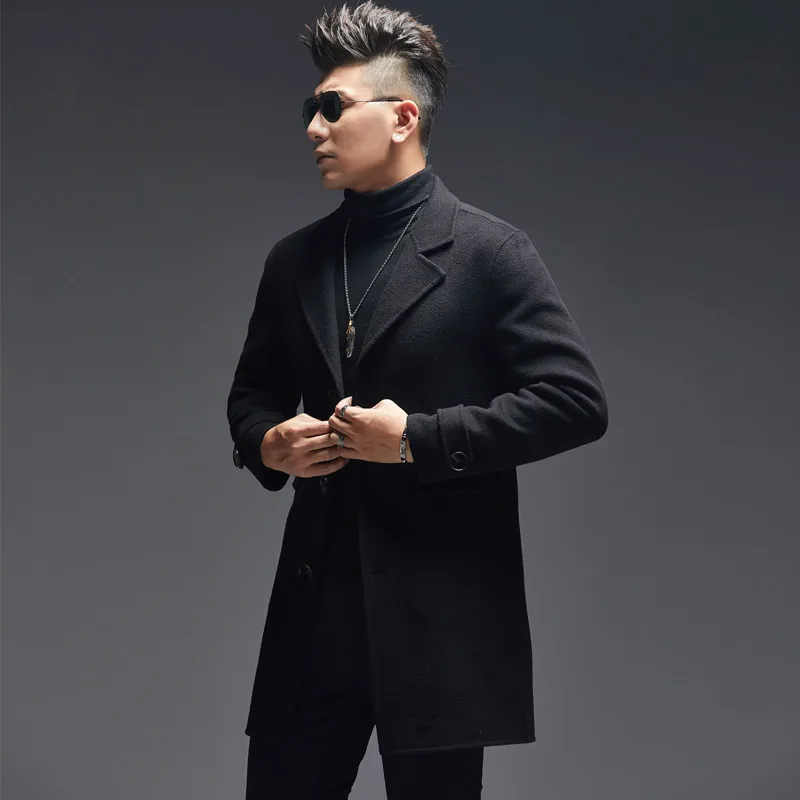 AYUNSUE 100% шерстяное пальто  – обзор и цена Wool Coat Peacoat