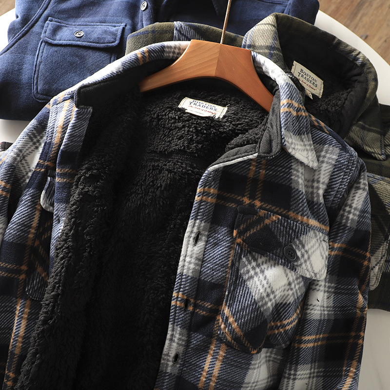 Мужская фланелевая рубашка в к – обзор и цена Flannel Shirt Lined