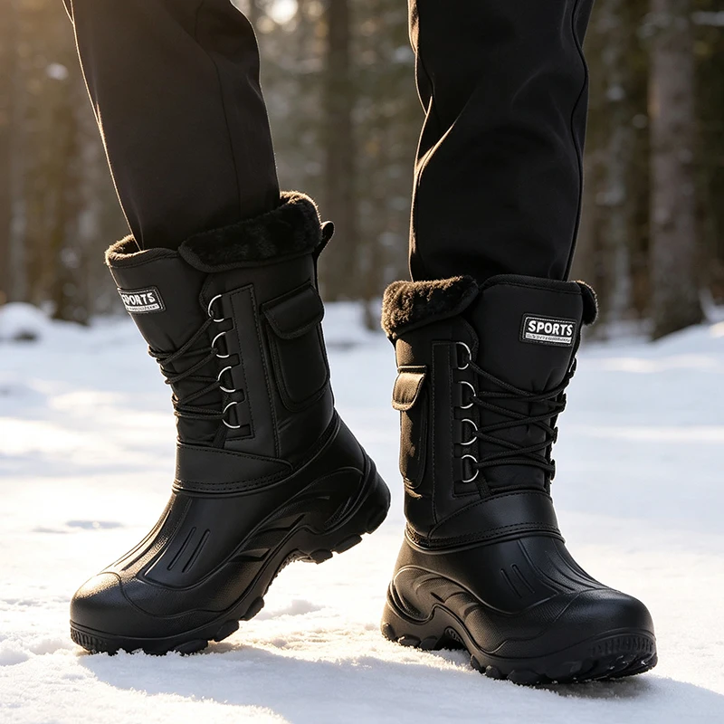 Мужские зимние ботинки для акт – обзор и цена Waterproof Winter Boot
