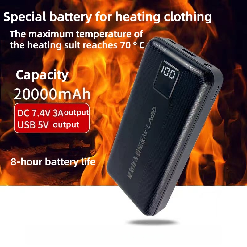 Новый аккумулятор большой емко – обзор и цена Heated Vest Battery