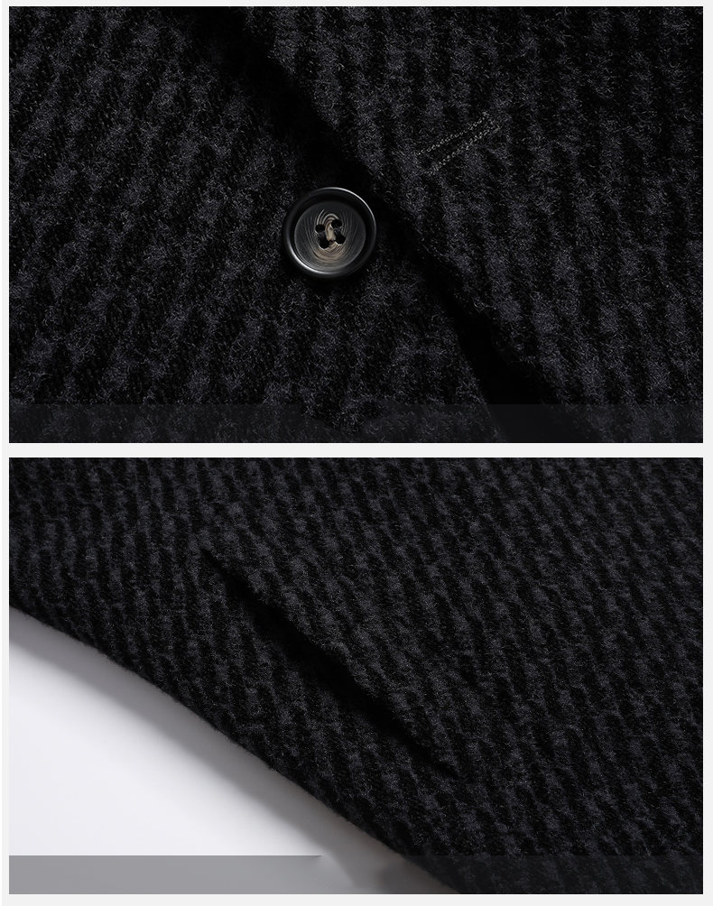 Длинное пальто, мужская шерстя – обзор и цена Wool Coat Peacoat