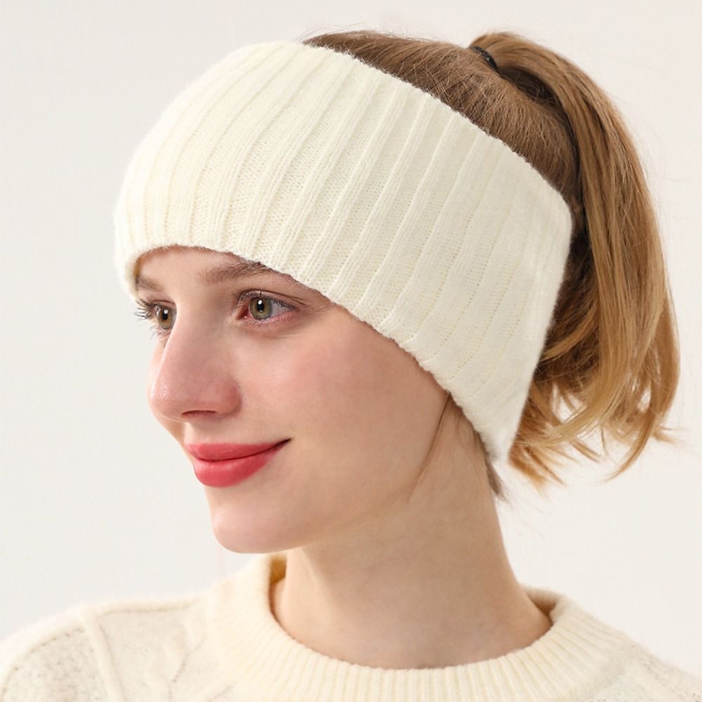 Милая теплая вязаная повязка н – обзор и цена Winter Headband Fleece