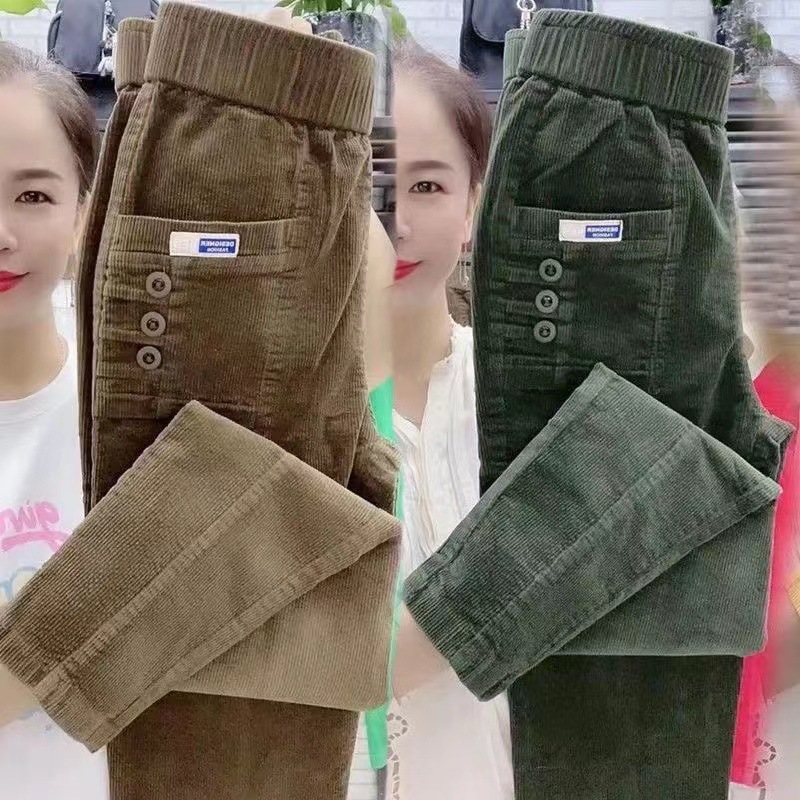 Женские теплые весенне-зимние  – обзор и цена Corduroy Pant Warm