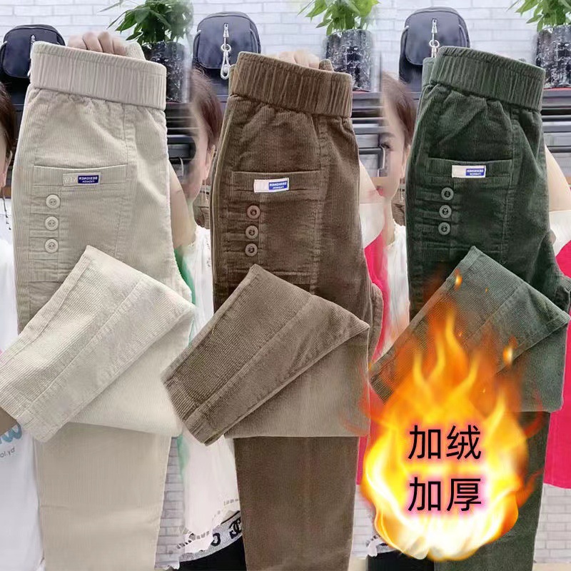 Женские теплые весенне-зимние  – обзор и цена Corduroy Pant Warm