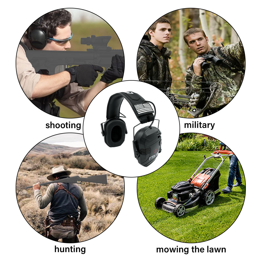 Складные электронные наушники  – обзор и цена Earmuffs Foldable
