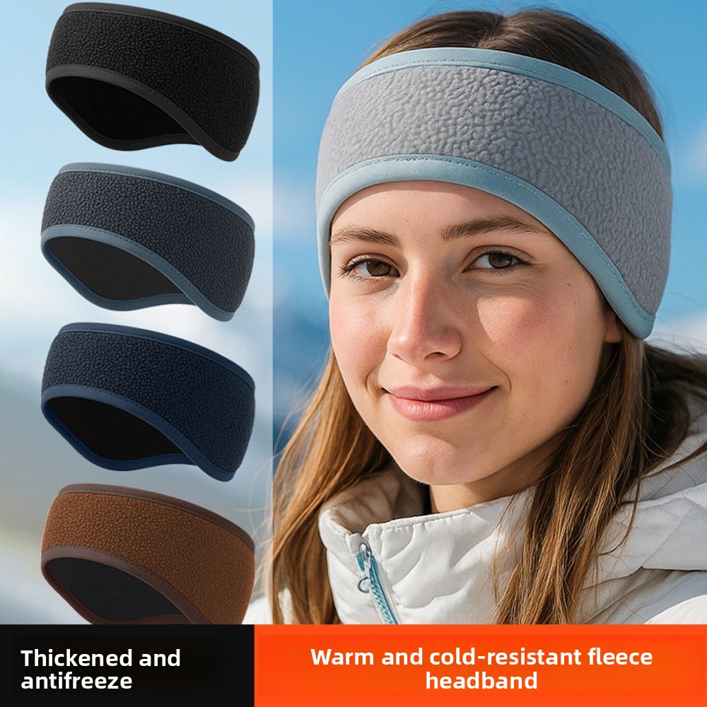 Теплые флисовые спортивные пов – обзор и цена Winter Headband Fleece
