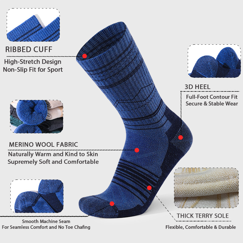 Носки из мериносовой шерсти дл – обзор и цена Thermal Sock Wool