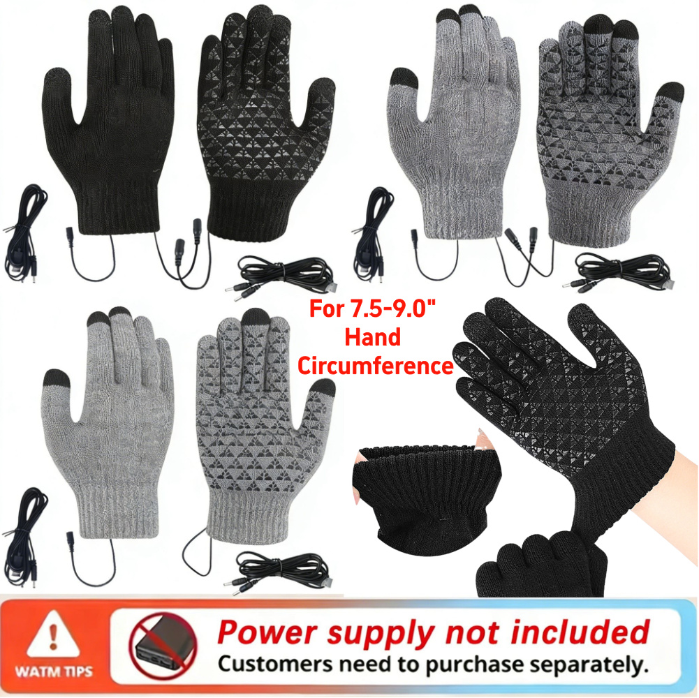 5-1 пара вязаных перчаток с US – обзор и цена Touch Screen Gloves