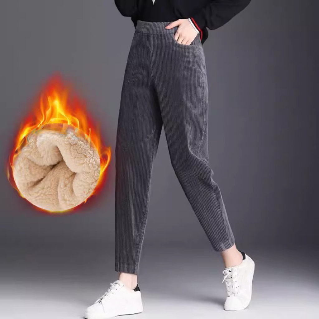1 шт., женские осенне-зимние п – обзор и цена Corduroy Pant Warm