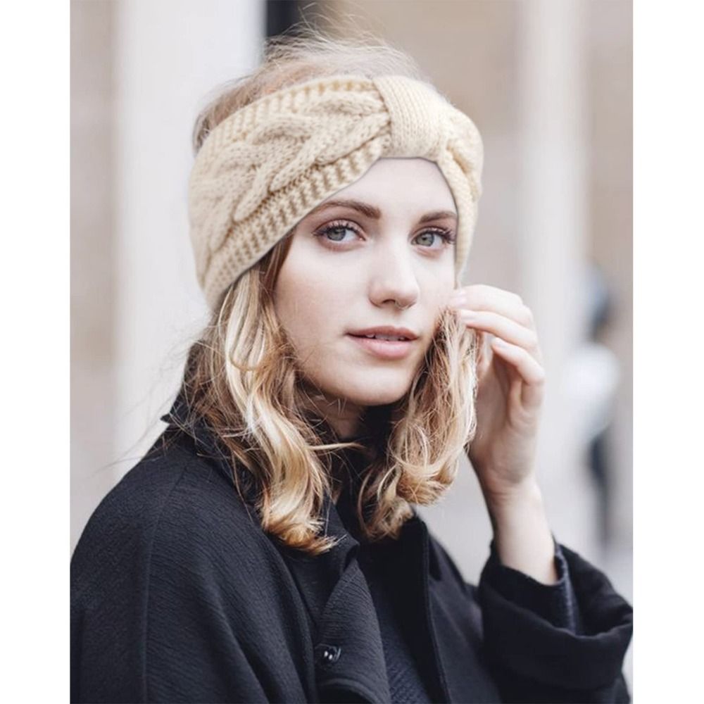 Зимние вязаные женские повязки – обзор и цена Winter Headband Fleece